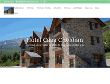 Tablet Screenshot of hotelsahun.com